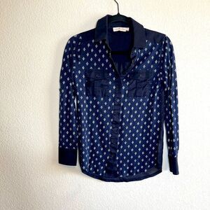 Tory Burch‎ linen button up blouse